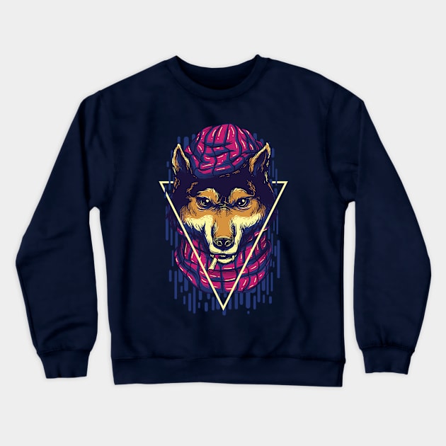 Wolves Crewneck Sweatshirt by badsyxn